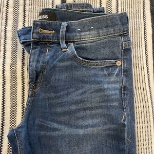 Express Dark Wash Mid-rise Legging, Size 2R